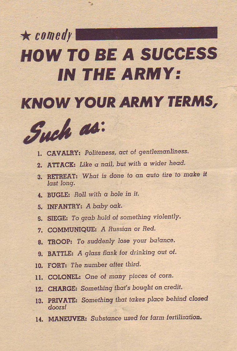 How To Be A Sucess In The Army How To Be A Sucess In The Army