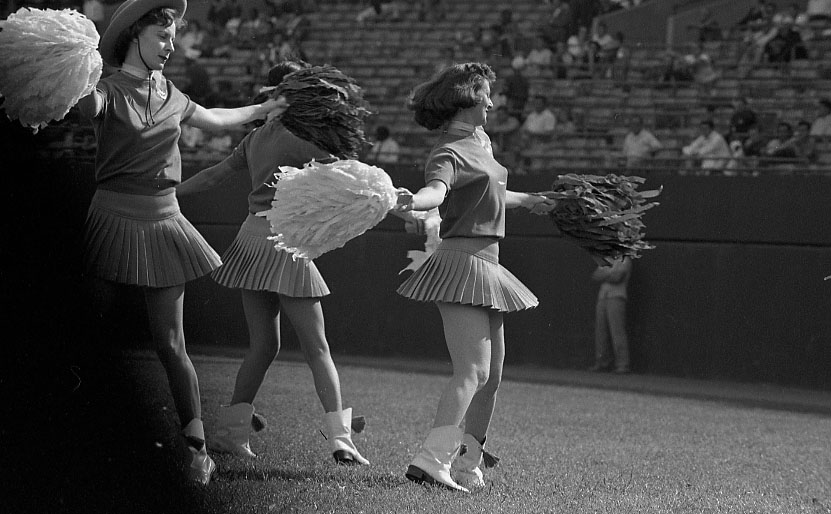 Baltimore Colts cheerleaders during a game