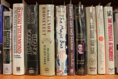 Some of the 801 volumes that are part of the Brian Lamb Booknotes Collection, George Mason University Libraries, Special Collections & Archives.